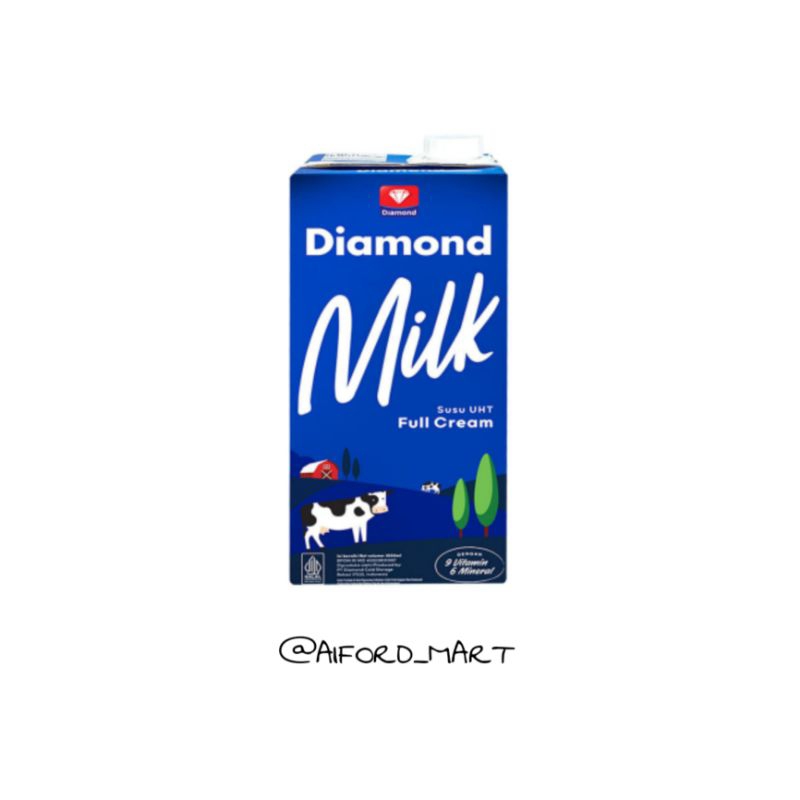 

Susu UHT Diamond Milk Full Cream 1L