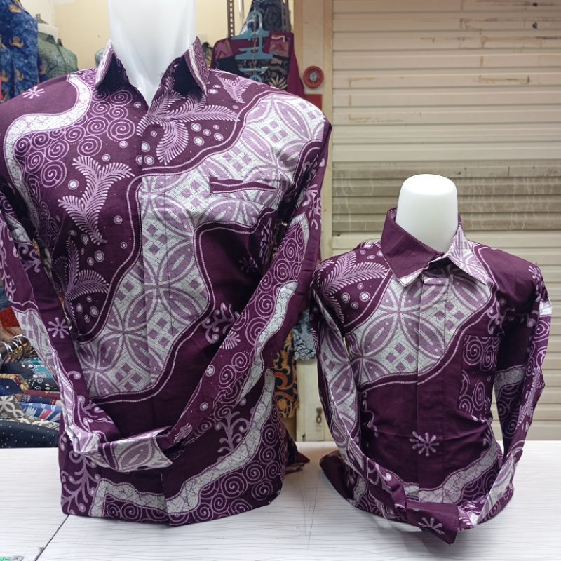 batik couple ayah dan anak laki2