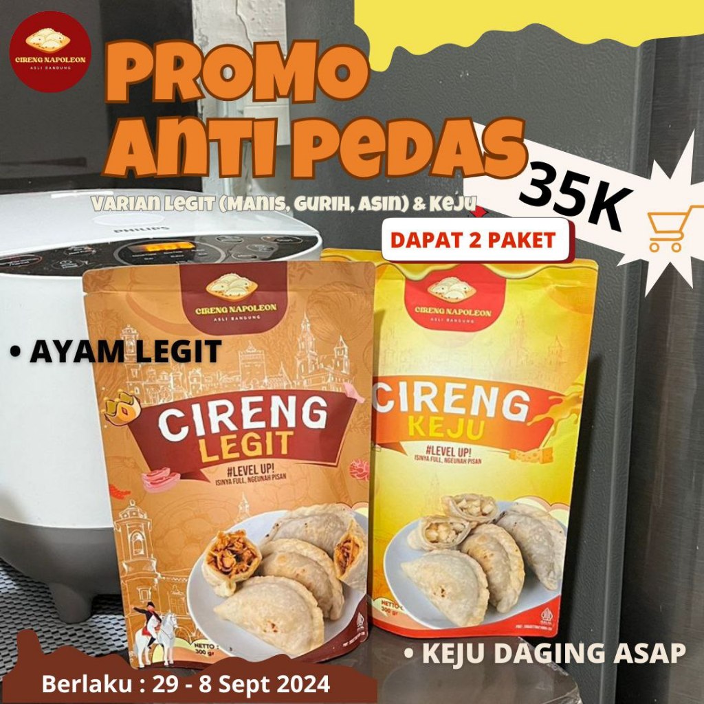 

PROMO PAKET ANTI PEDAS