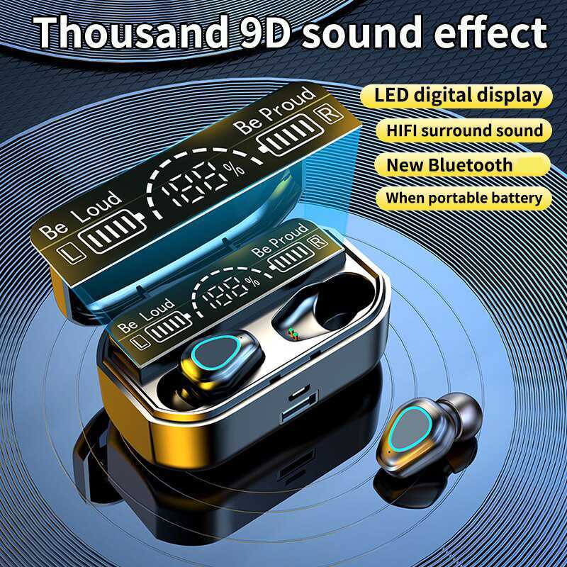 Daylight Earphone TWS Blueooth 5.3 with Charging Dock 3500mAh - G28
