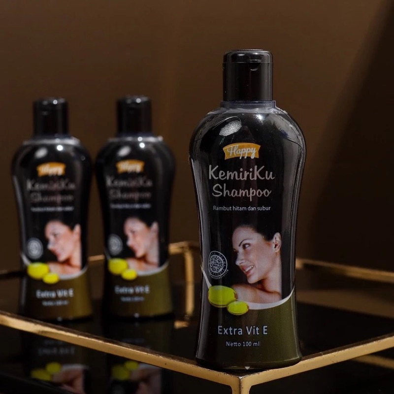 Kemiriku Shampo Happy Kemiriku Shampo Menghitamkan dan Melebatkan Rambut
