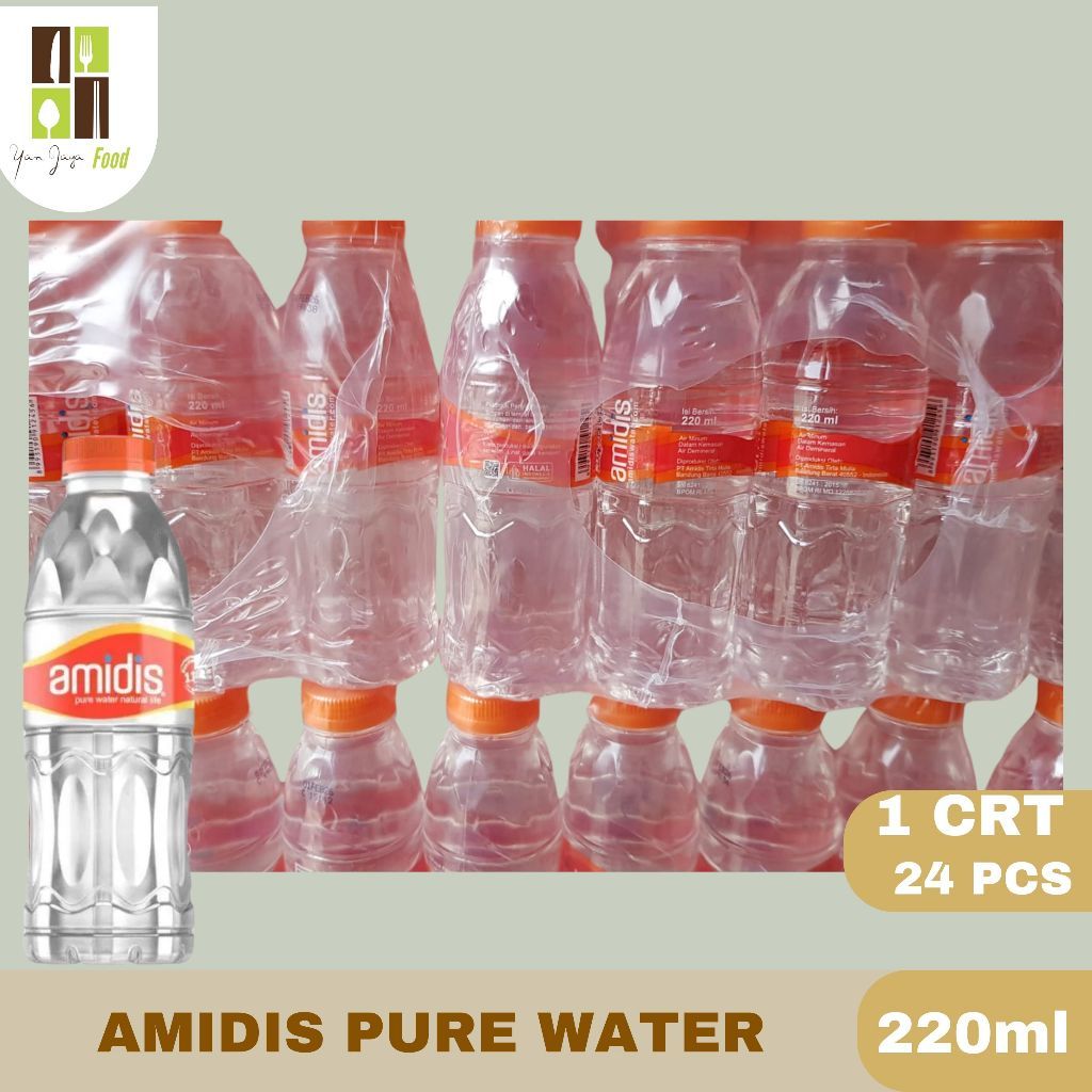 

Air mineral AMIDIS 200 ML 1 DUS ISI 24 PCS