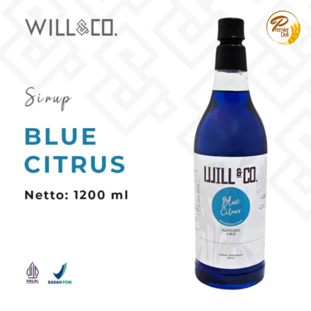 

Sirup Blue Cytrus Will&Co 1.2 liter