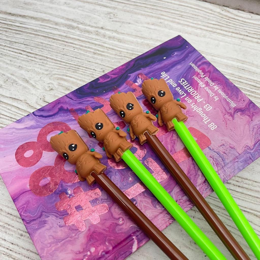 

TERBARU BISA COD PEN GEL KARAKTER BENTUK GROOT DARI MARVEL AVENGERS PAHLAWAN SUPERHERO PULPEN PENA BOLPEN MURAH