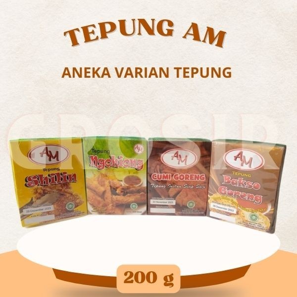

Tepung AM / Tepung Siap Pakai / Bumbu Serba Guna / Halal