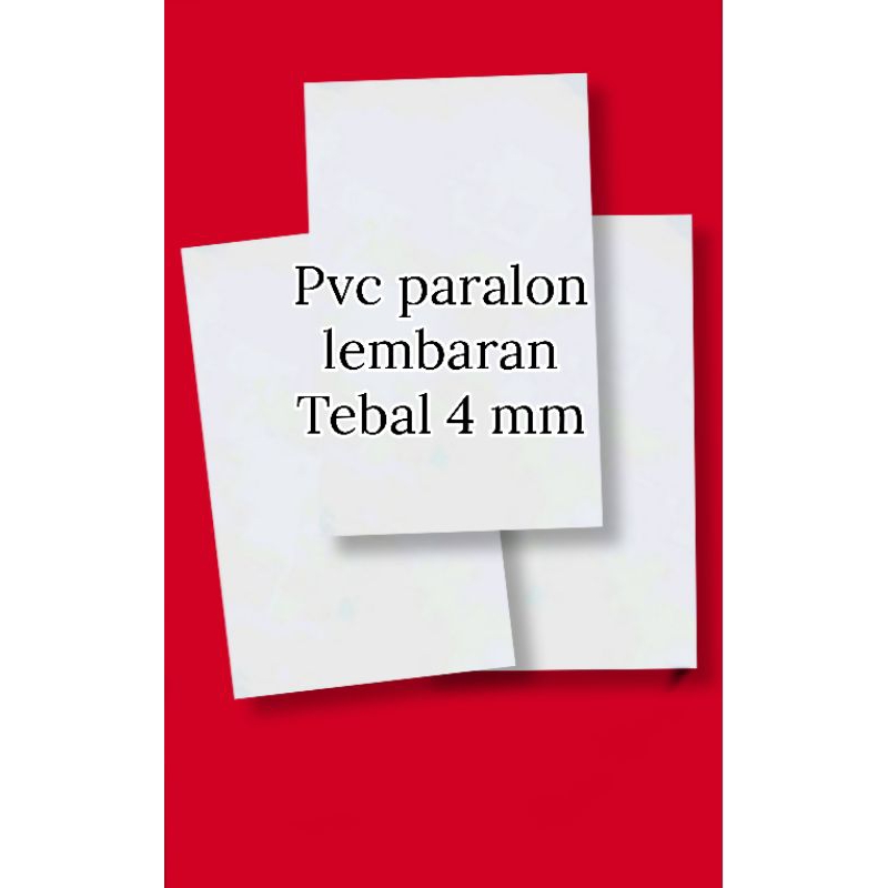 pvc paralon lembaran tebal 4mm 3 inci wavin aw