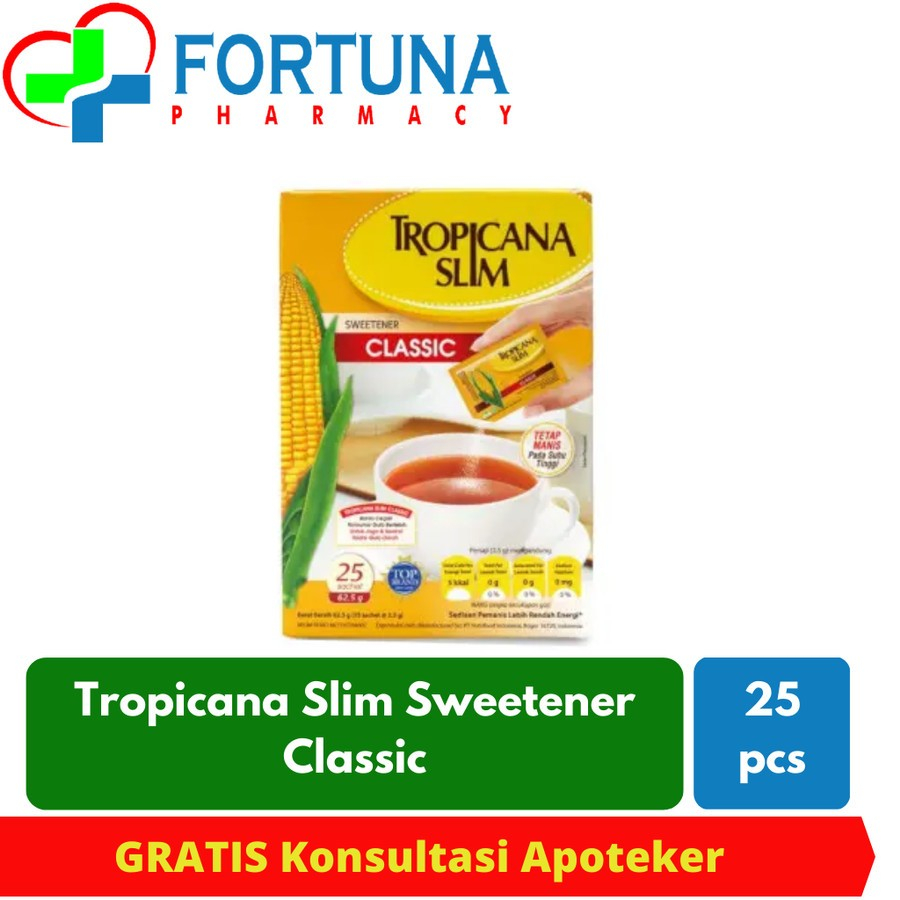 

Tropicana Slim Sweetener Classic 25's