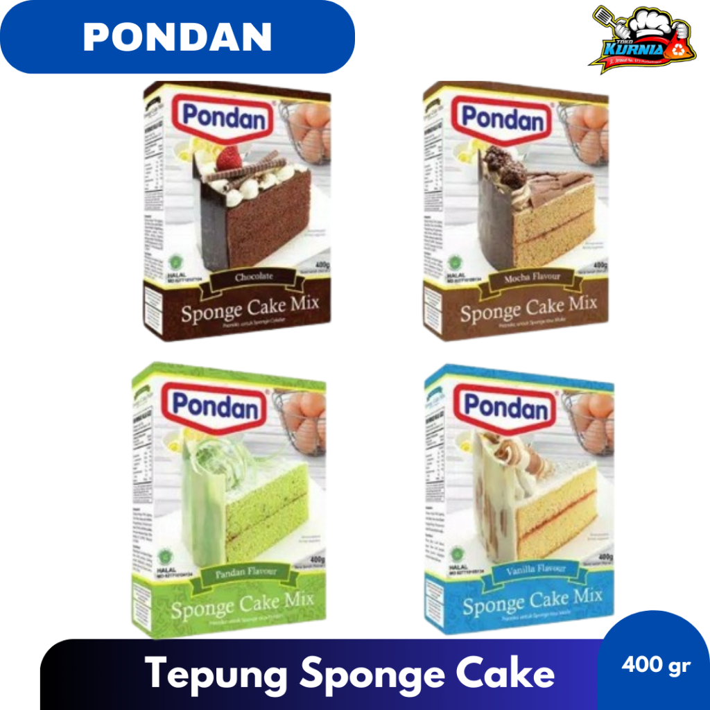 

PONDAN PREMIX TEPUNG SPONGE CAKE 400gr