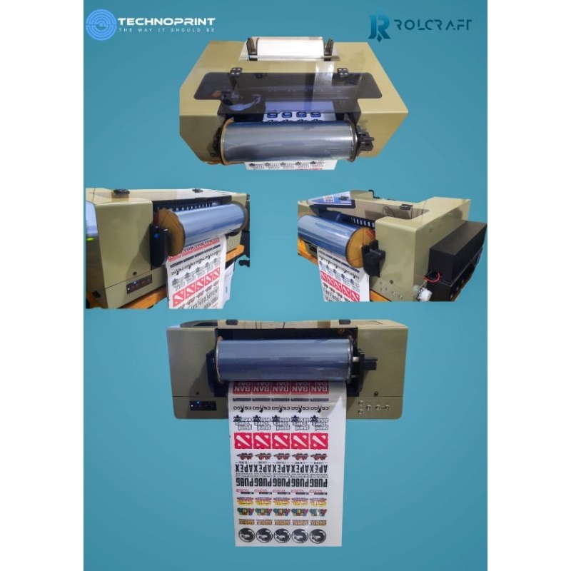 DTF UV RTR ROLCRAFT XP600 Single Head