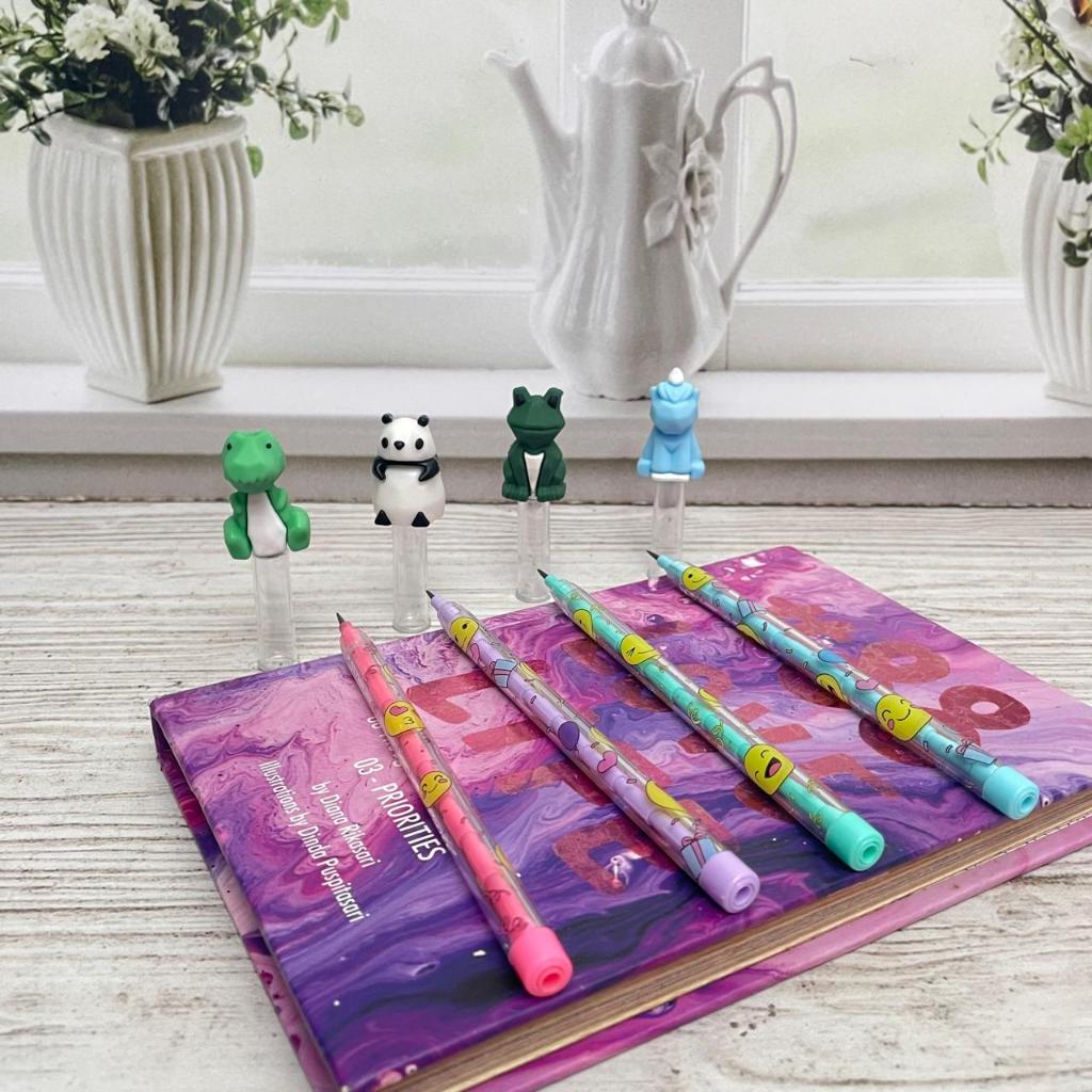 

PENSIL SUSUN ANIMAL keperluan anak sekolah pensil lucu imut bisa COD fancy import