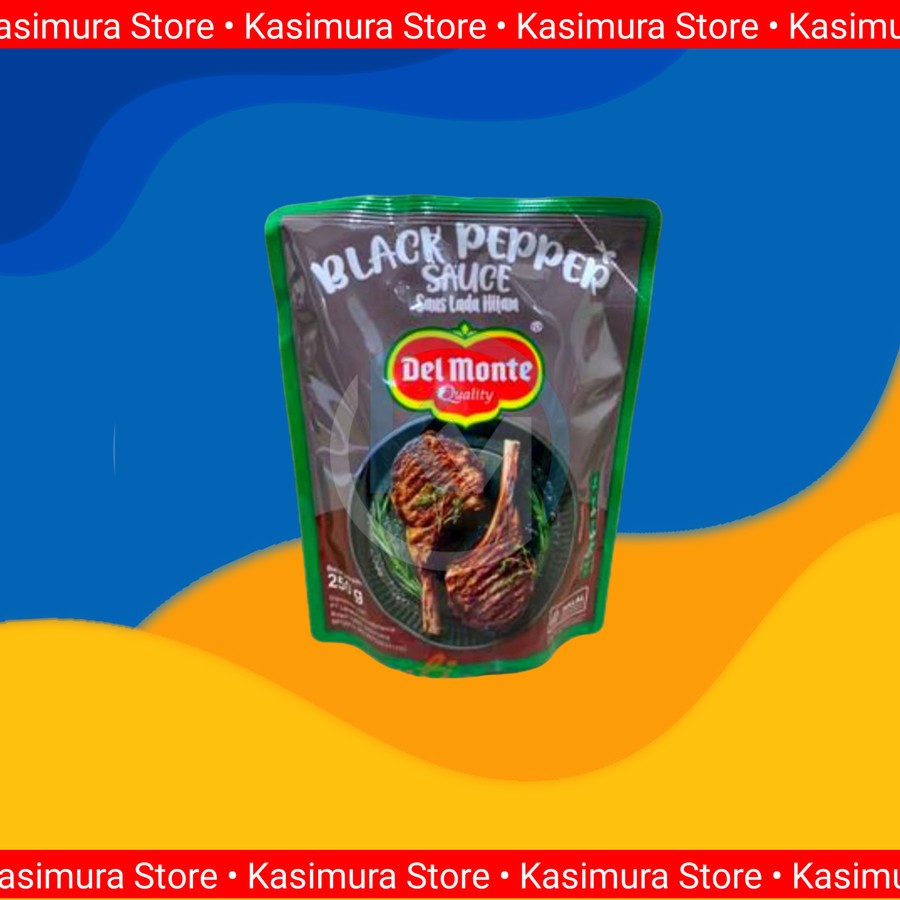 

Delmonte - Saus Black Pepper 200gr