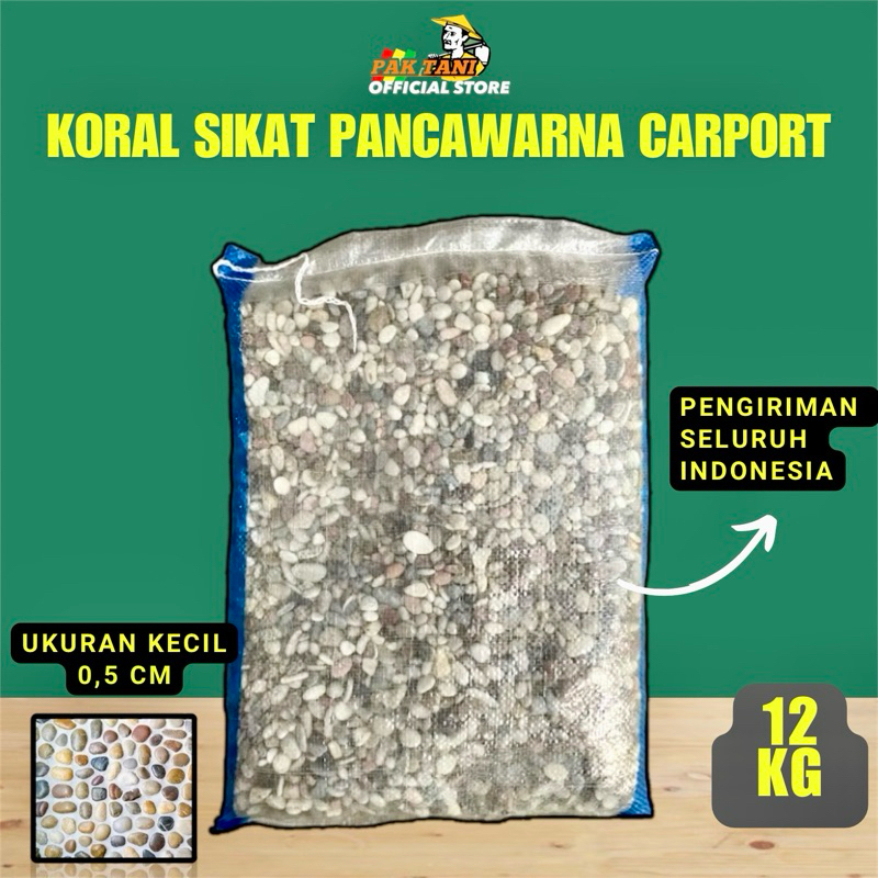 BATU KORAL SIKAT BATU SIKAT BATU GARASI MOBIL CARPORT -+ 11 KG