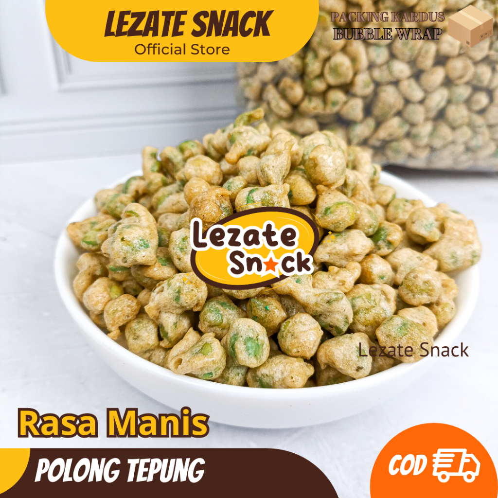 

Kacang Polong Tepung Manis 200gr Murah Enak / Kacang Kapri Tepung Bali Gurih Pedas Kacang Kiloan Murah Kacang Campur Lezate Snack Tari Poetri Bali Matahari WAP