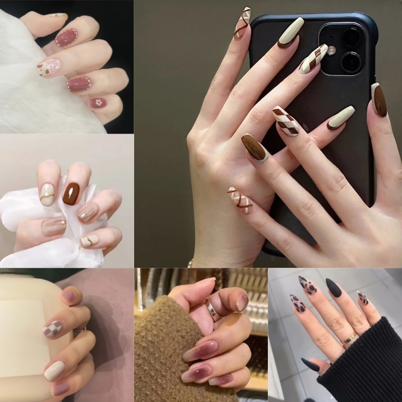 Kuku Palsu + Lem Fake Nails Nail Art Lem Kuku Palsu Fake Nails Premium