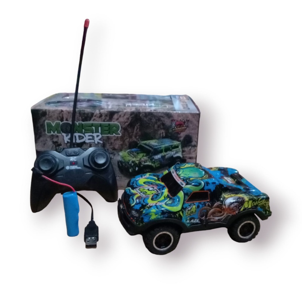 Rc off road monster / mainan anak / mobil rc
