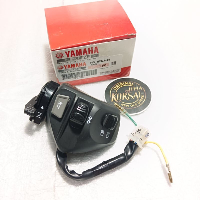Saklar kiri holder kiri ori yamaha mio soul mio smile jupiter mx 135 karbu lama old pertama asli ori