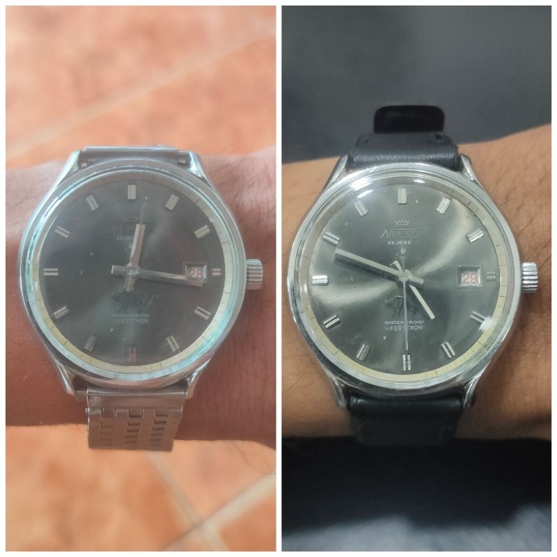 Jam Nelson Swiss Vintage Antik Classic Lawas Tua Jadul Klasik Retro