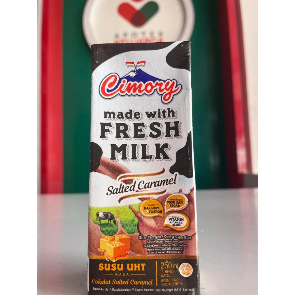 

Cimory Susu UHT Fresh Milk 250 Salted Caramel #makan & minuman #susu sehat #susu UHT