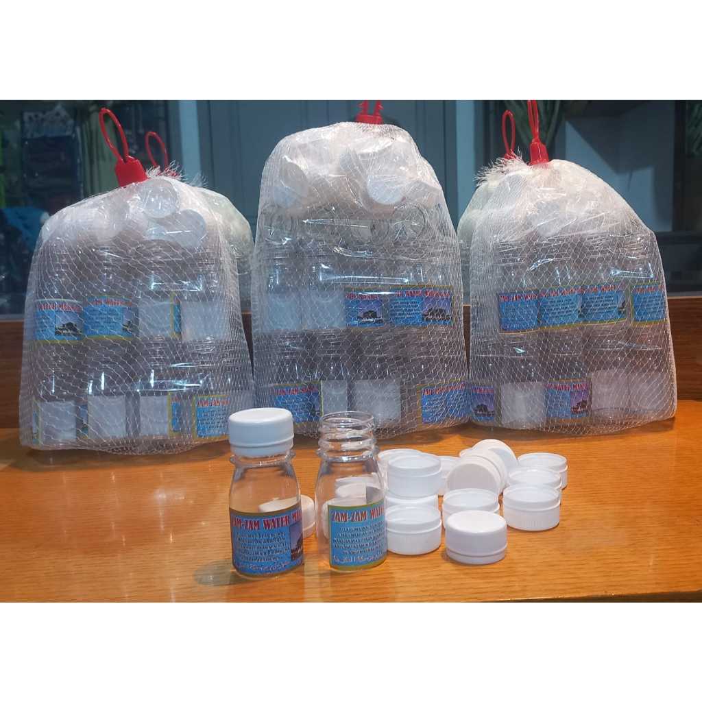 BOTOL ZAM ZAM BENING + STICKER 50ml 30pcs