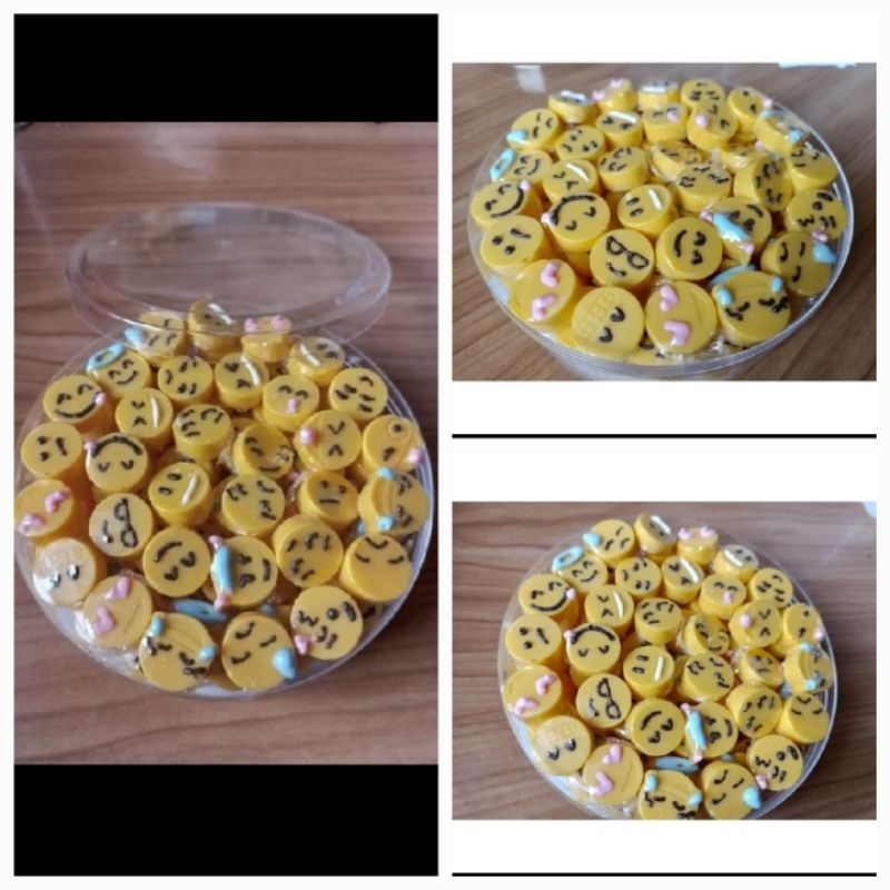 

coklat karakter emoticon 250gram