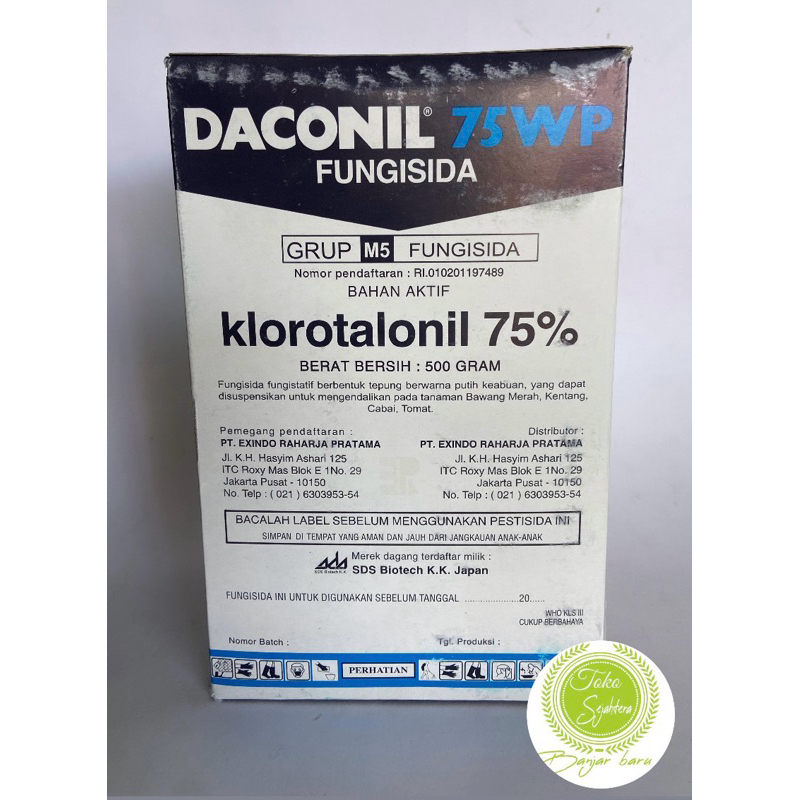 DACONIL 500GRAM FUNGISIDA KLOROTALONIL 75%