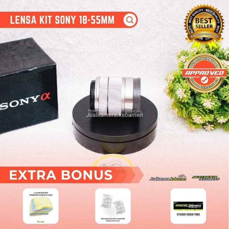 LENSA KIT SONY E 18-55MM - LENSA KIT SONY A6000 - LENSA KIT SONY A5100 - LENSA KIT SONY A5000