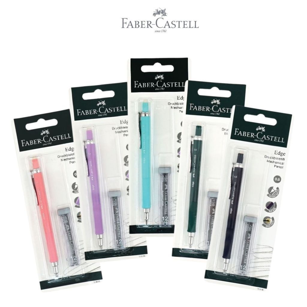 

Pensil Mekanik Faber Castell / Edge Mechanical Pencil 0.5 Pastel + Refill