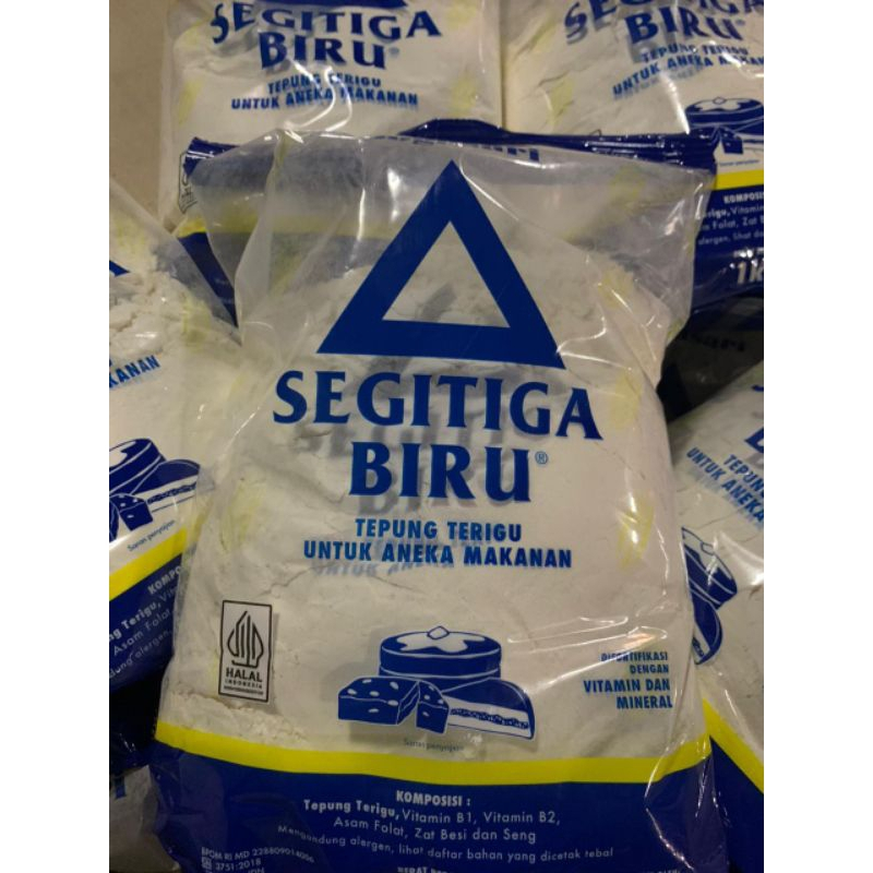 

Tepung Segitiga Biru Kemasan Bogasari 1 Kg VIA INSTAN