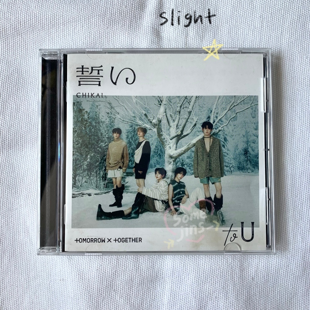 TXT album only chikai standard Tomorrow x Together jp cd jewel case yeonjun soobin beomgyu taehyun h