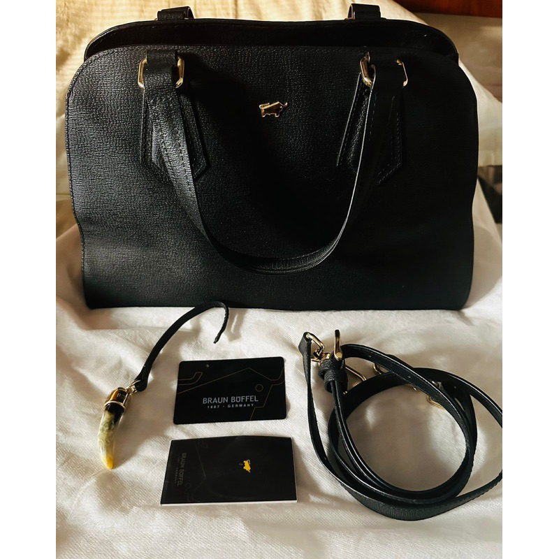 Preloved leather Braun Buffel Ophelia 30 cm - original
