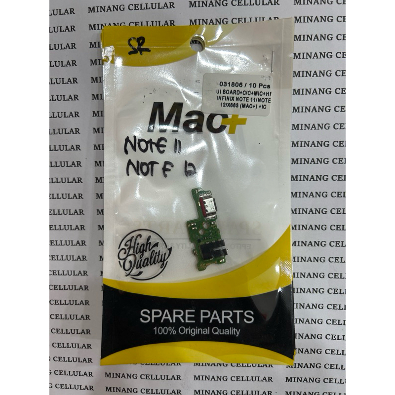 PCB CAS/PAPAN CAS INFINIX NOTE 11/NOTE 12