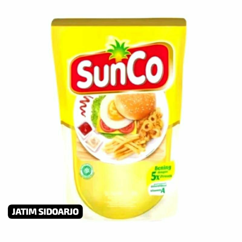 

( JATIM ) MINYAK GORENG SUNCO 2 LITER / MINYAK SUNCO 2L POUCH