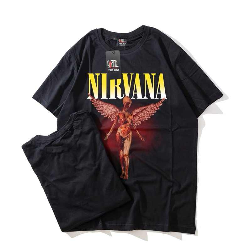 HATNELIC1989 - OVERSIZED T-SHIRT NIRVANA