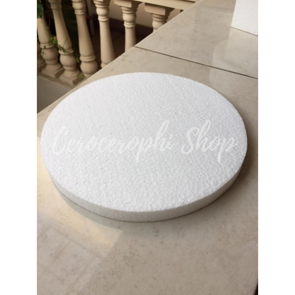 

Dummy kue cake gabus styrofoam bulat D20cm T2cm
