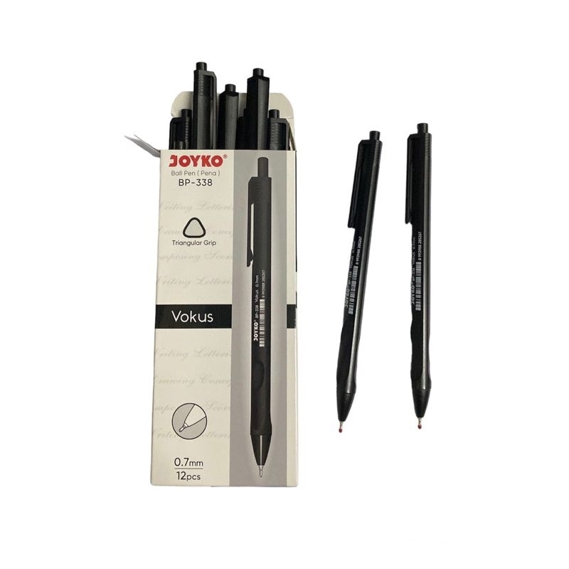 

Ball Pen Joyko BP-338 Triangular Grip Vokus 0.7mm / Pulpen Joyko Fokus / Pen Joyko Fokus / Pulpen Joyko Bp 338 / Pulpen Joyko Triangular Grip / Bolpoin Joyko Fokus