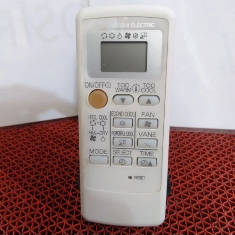 REMOT AC MITSUBISHI ELECTRIC Remote Control AC MITSUBISHI ELECTRIC Original
