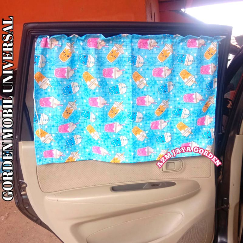 BestPromo Tirai Mobil / Tirai Mobil Kaca Samping/Penutup Kaca Mobil Anti Panas /Tirai Mobil Anak