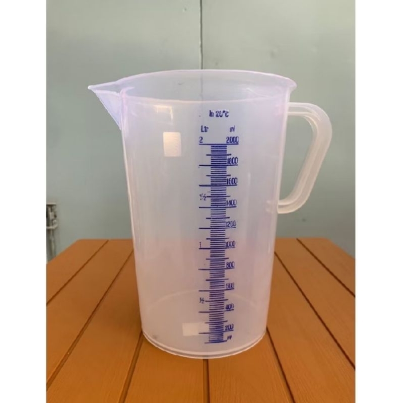 Gelas Ukur Gelas Takar Green Leaf Ukuran 2 Liter