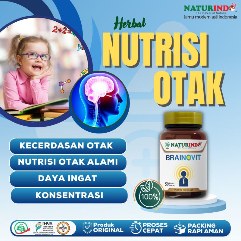 Vitamin Kecerdasan Otak Anak dan Dewasa Daya Ingat Brainovit
