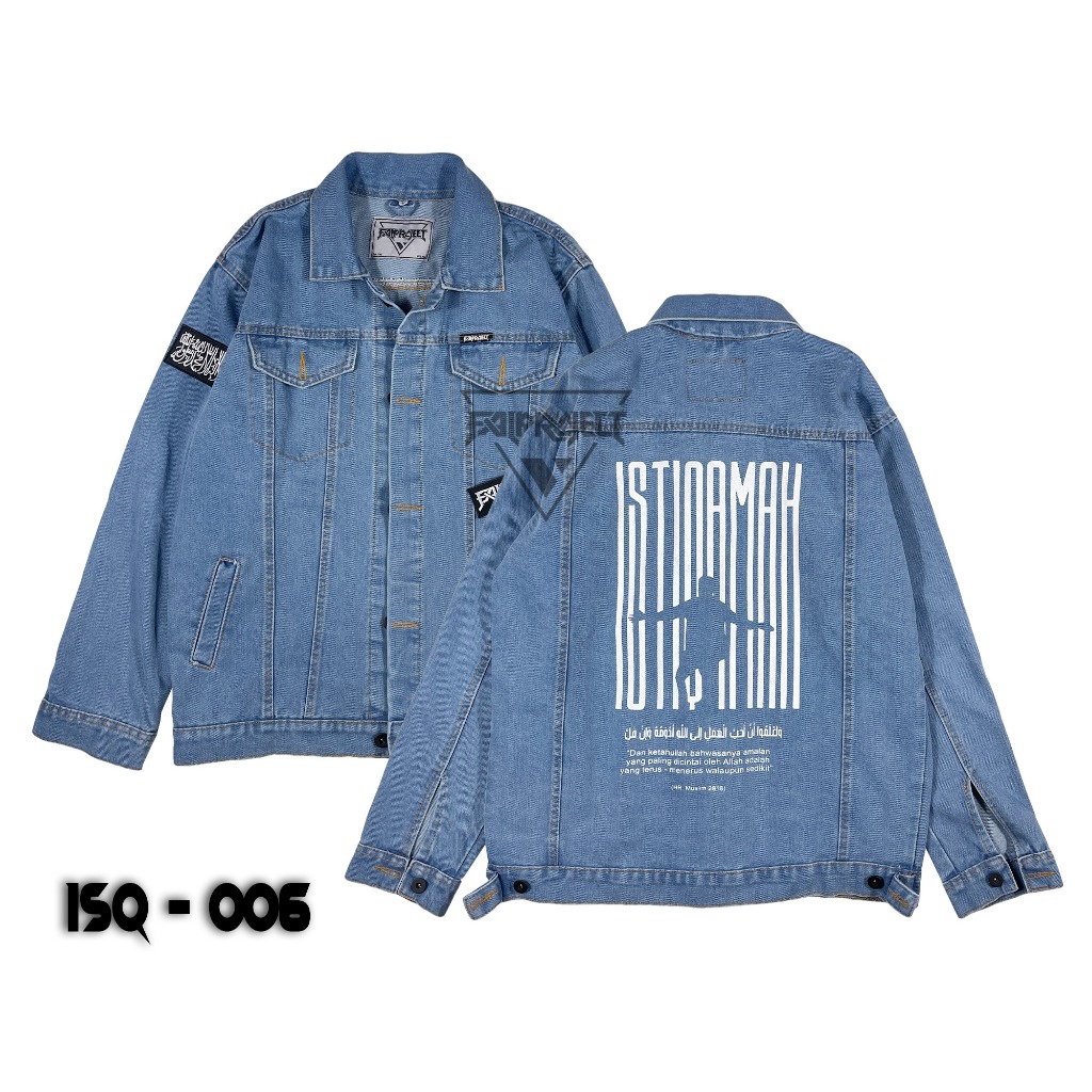 Jaket Jeans Denim SABLON BMTH,Jaket Jeans Hip Hop BIOBLITCH|Jaket Jeans Terbaru