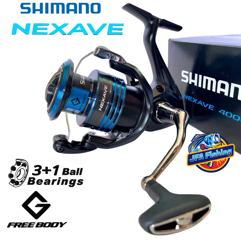 Reel Spinning Shimano NEXAVE 2500/4000/6000 3+1BallBearing