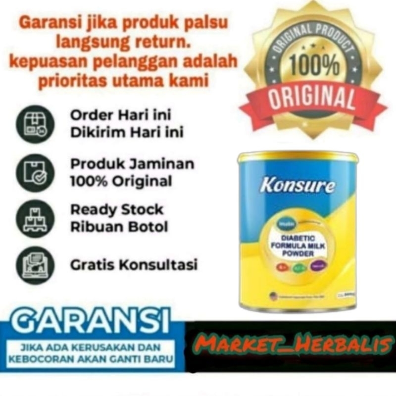 

Konsure Diabetic Formula Milk Powder Asli Susu Atasi Diabetes Ampuh Original Herbal