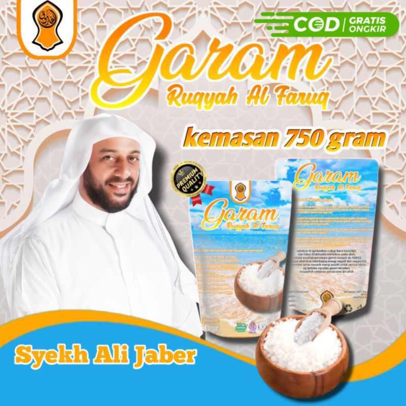 

Garam Ruqyah Al Faruq Original Wasilah Pelancar Rizqi, Jodoh, Karir, Usaha, Pembuka Aura Positif