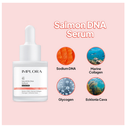 Implora Salmon DNA Serum Wajah 20ML/Salmon DNA Serum/Implora Serum Wajah