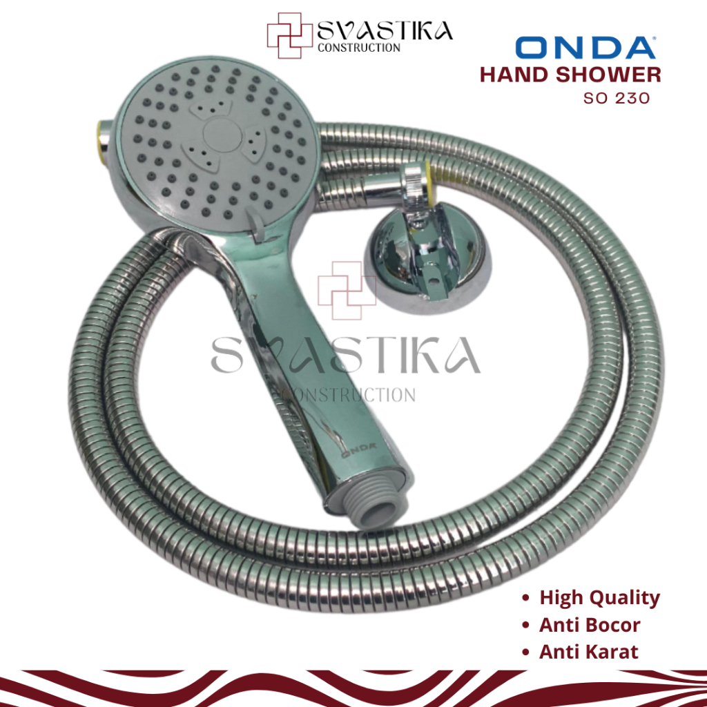 Hand Shower Onda So 230 Set   Shower Kamar Mandi Set