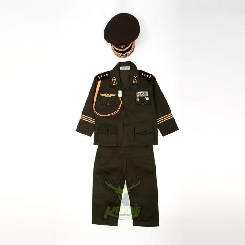 Baju Anak Laki Laki Kostum Tni Baju Profesi Anak Laki Laki