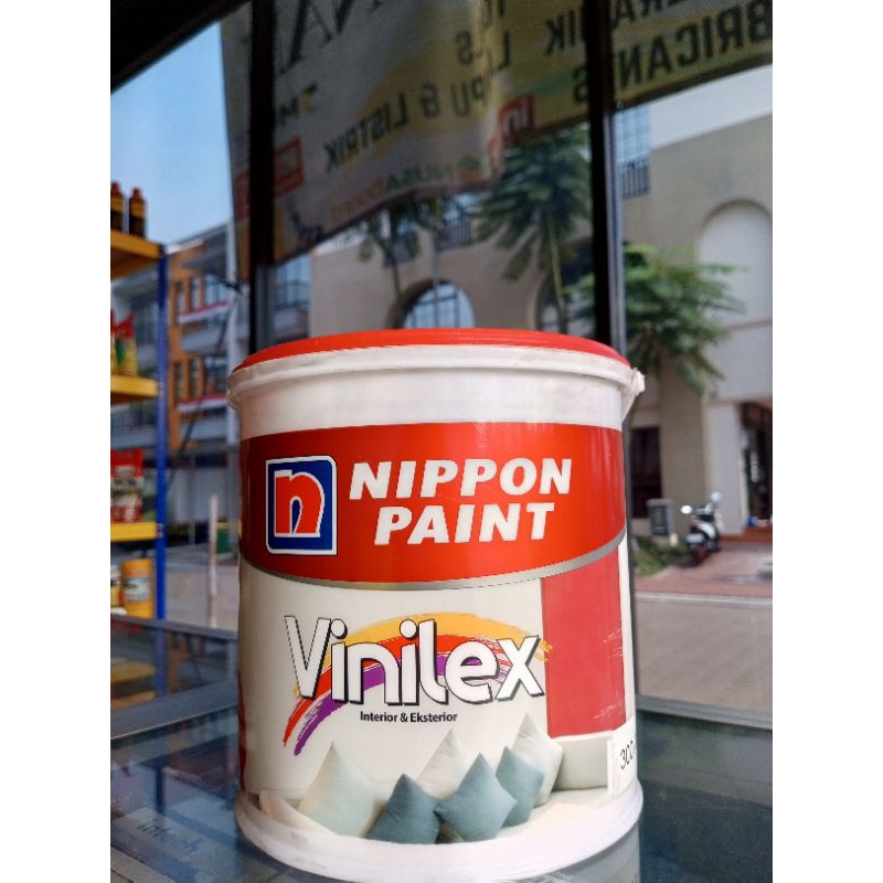 Nippon Paint Vinilex Cat tembok 5kg (300, 8006)
