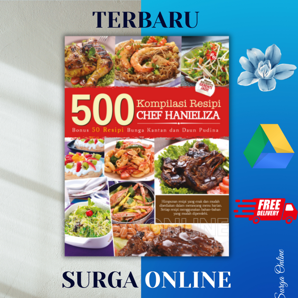 

[ ID4727 ] 500 Komplikasi Resipi Chef Hanieliza