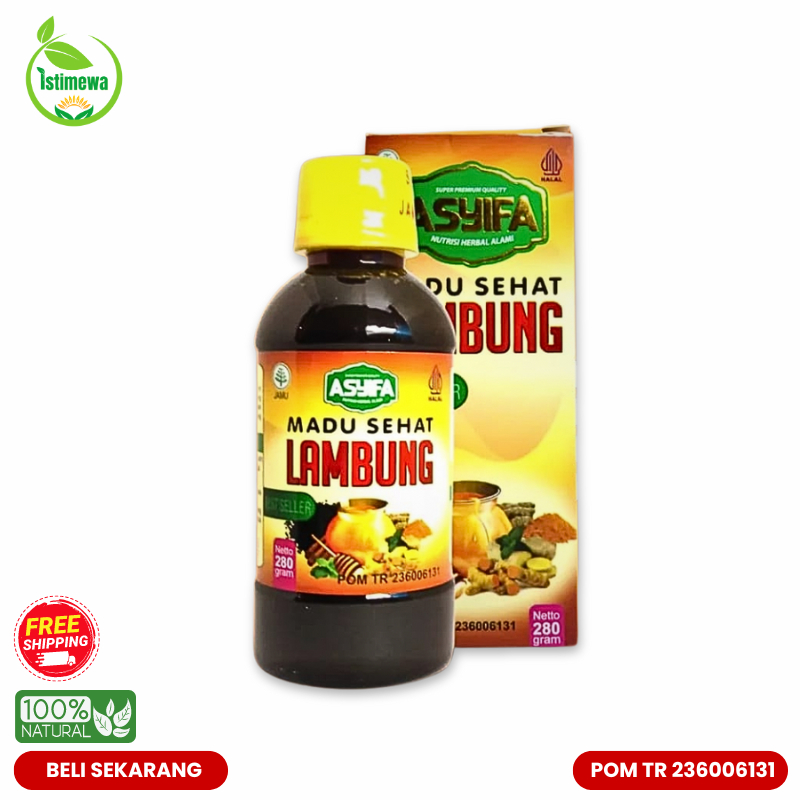 

Madu Sehat Lambung ASYIFA Original Atasi Maag/Gerd dan Asam Lambung