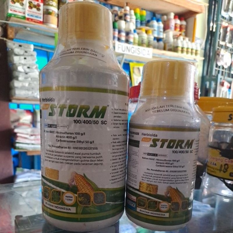 Herbisida selektif jagung Storm/herbisida/herbisidaselektif/1liter/500ml